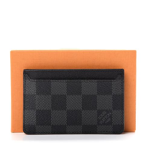 louis vuitton neo card holder damier graphite|LOUIS VUITTON Damier Graphite Neo Porte.